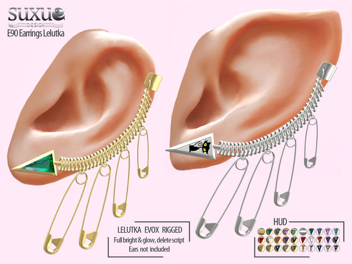 Earrings Lelutka Demo