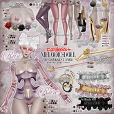 CURELESS[+] Melodic Doll / Quaver Shoes / GOLD