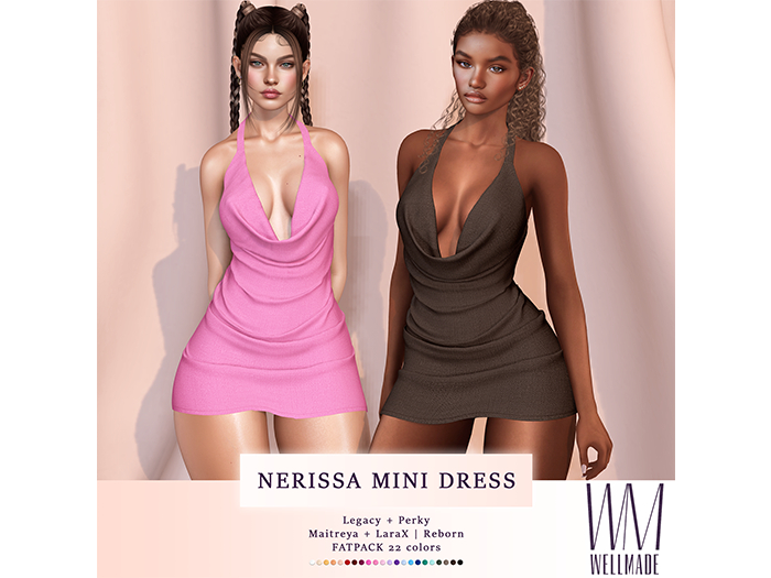 [WellMade] Nerissa Mini Dress