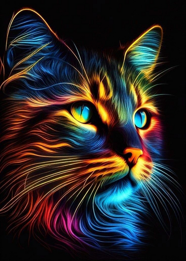 Cat fluo01