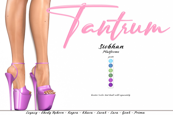 Tantrum - Siobhan Platforms - Pouts 