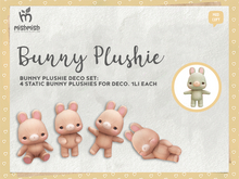 MishMish - Bunny Plushie - Deco / Mint [Boxed]