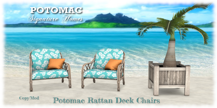 Potomac - Rattan Deck Chairs