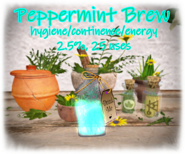 :+:HR:+: Peppermint Elixir [Hygiene/Continence/Energy]