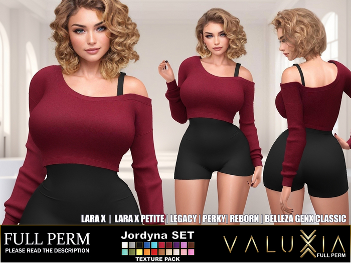 VALUXIA[FP] - Jordyna Set  TEXTURE PACK FULL PERM