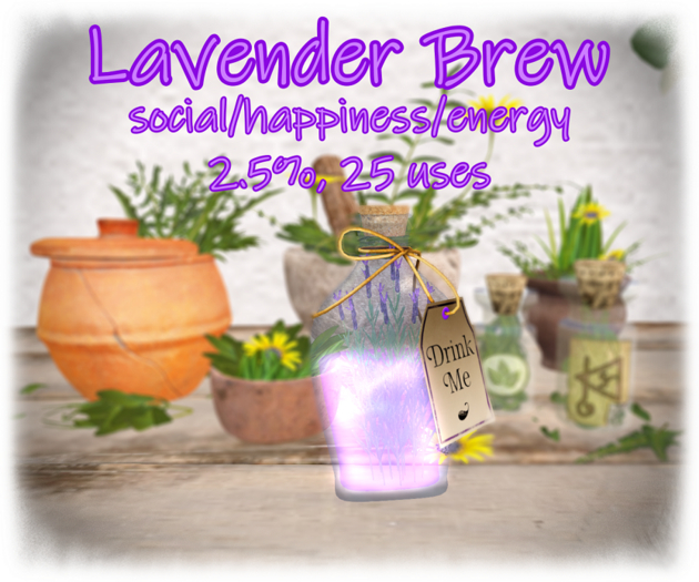 :+:HR:+: Lavender Elixir [Happiness/Social/Energy]