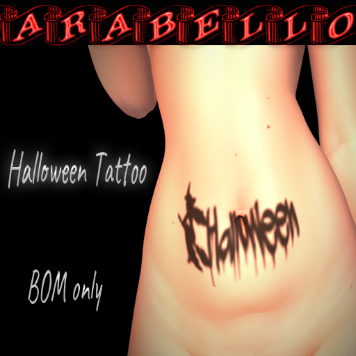 .:Arabello:. Halloween Tattoo*PROMO*
