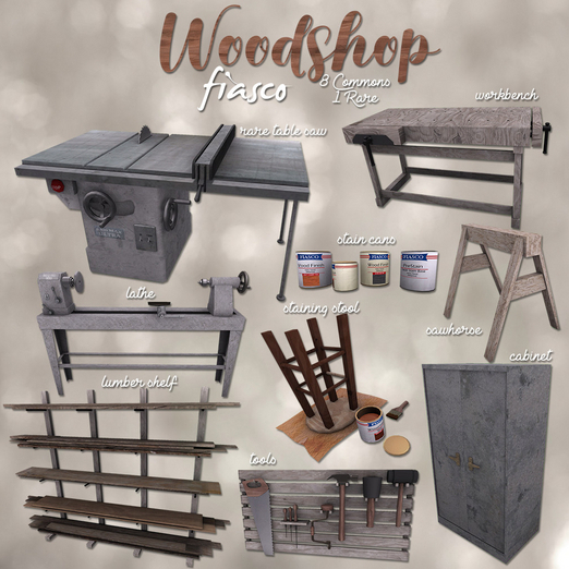 Fiasco - Woodshop Table Saw RARE