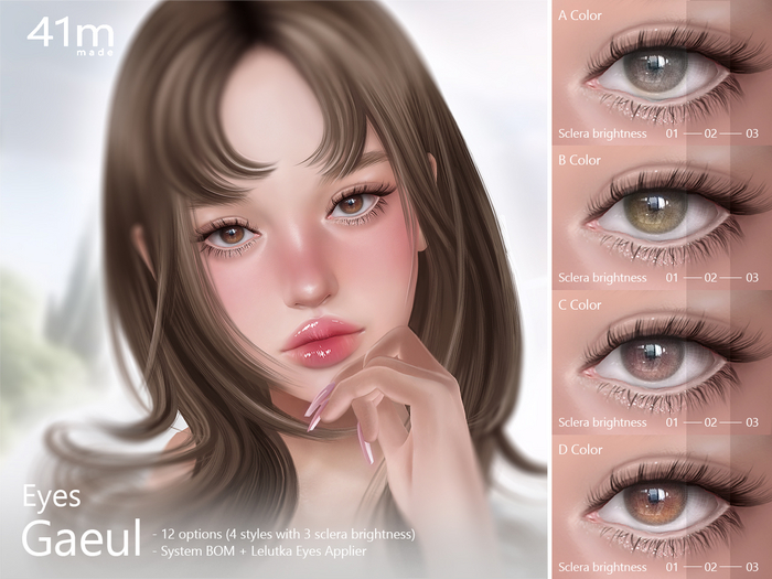 41m / Eyes Gaeul: 12 Colors