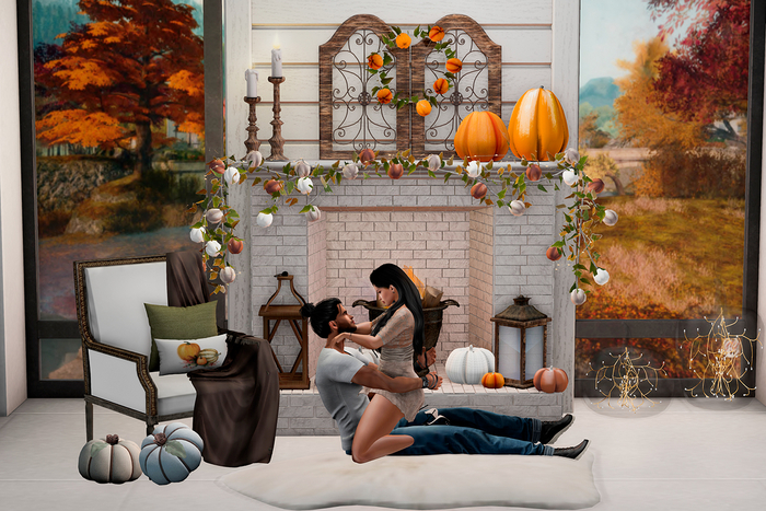 <Aphrodite> Harvest Warmth -  Fireplace -  PG