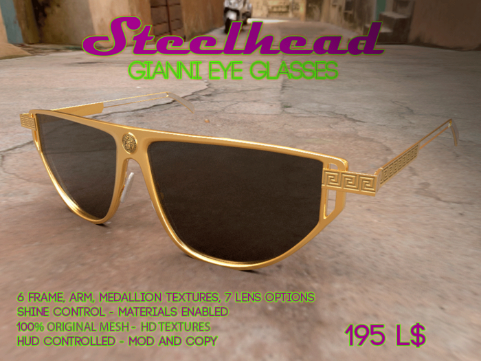 STEELHEAD GIANNI EYE GLASSES