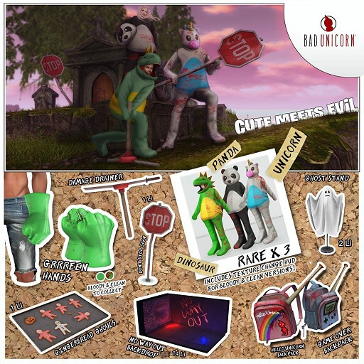 [Bad Unicorn] Panda Costume RARE
