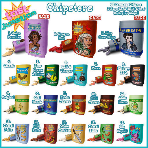 [LJ] Chippers #01 - Onion Paradise RARE