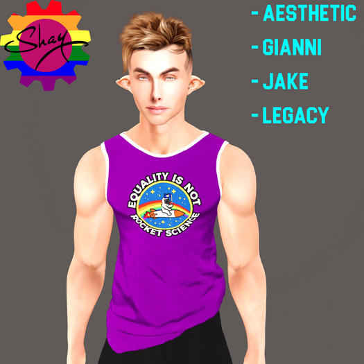 Rocket Science Tank Purple