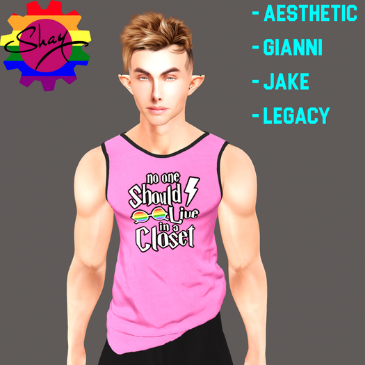 No One Closet Tank Pink