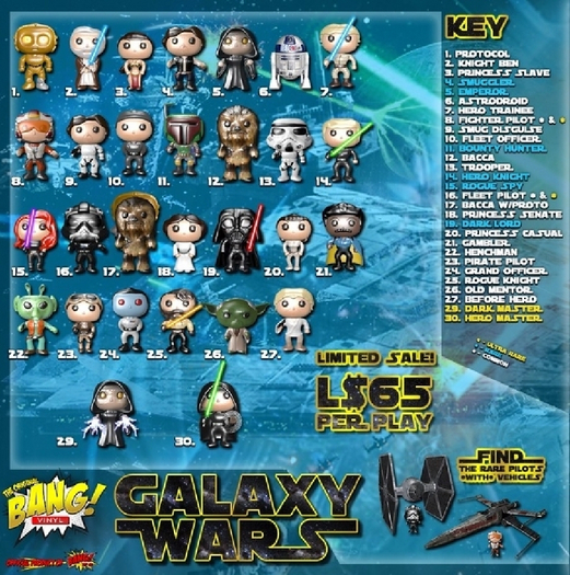 21. Bang! Figures - Galaxy Wars - Gambler