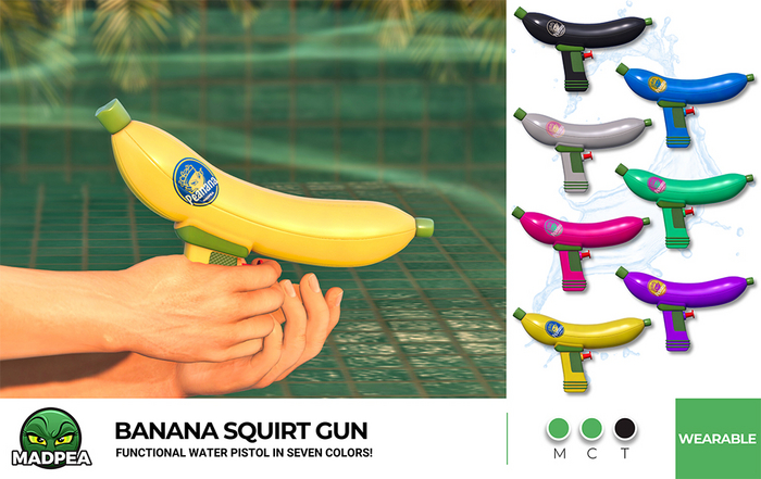 MadPea Banana Squirt Gun