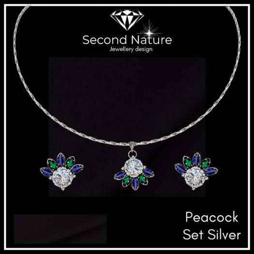 SNJ Peacock Set Silver ADD!