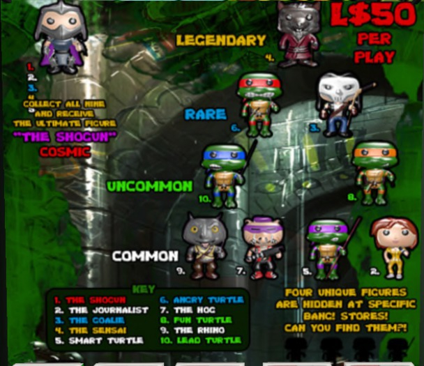 Bang! Figures : Kung-Fu Turtles #2 - The Journalist