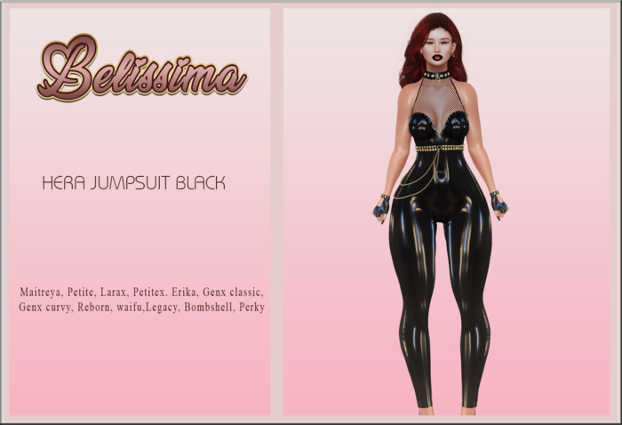 [Belissima] Hera Jumpsuit Black