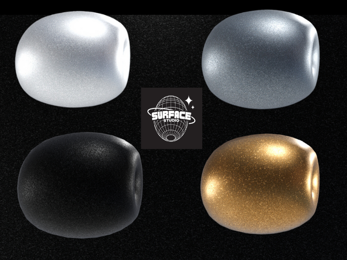 SS-PBR Metallic Surface Pack 1