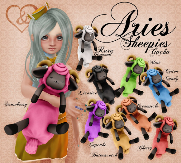 Aries Sheepies Plushies FATPACK