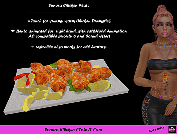 Sunora Chicken Plate