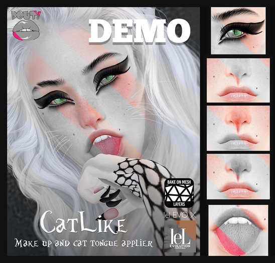 [POUT!] Catlike Make-up - DEMO 