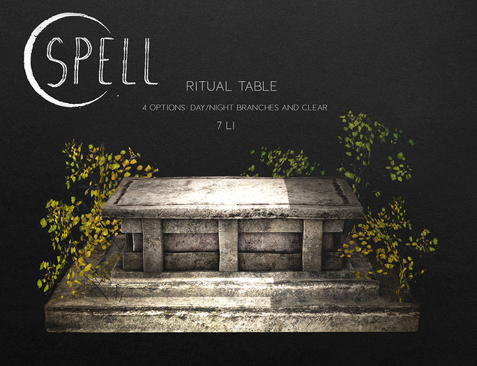 SPELL : Ritual Table