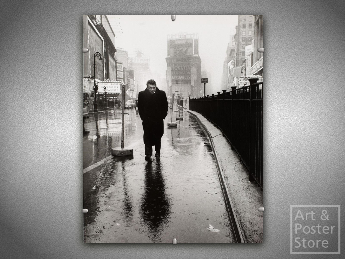 James Dean | Photo Poster | Mesh Clip Frame 