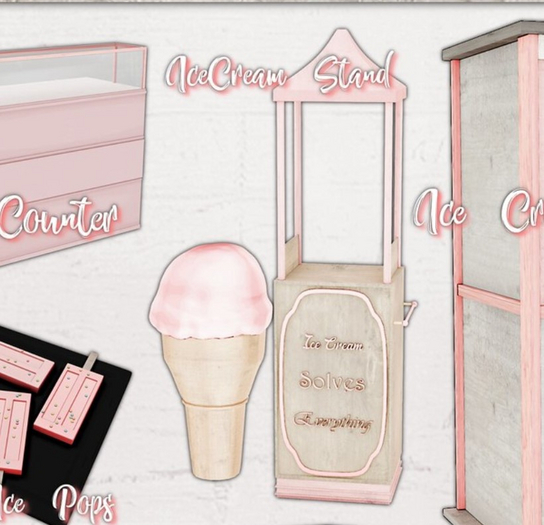 Wednesday[+] ~ IceCream Shop ~ IceCream Stand - COMMON