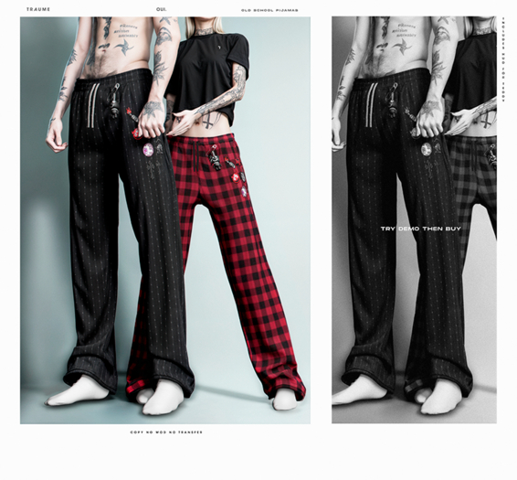 [Traume] Old School Pajamas Fatpack_F