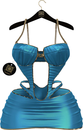 TO.KISKI - Estelle Sexy Dress - Sky  TSS MP (add me)