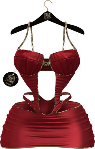 TO.KISKI - Estelle Sexy Dress - red TSS MP (add me)