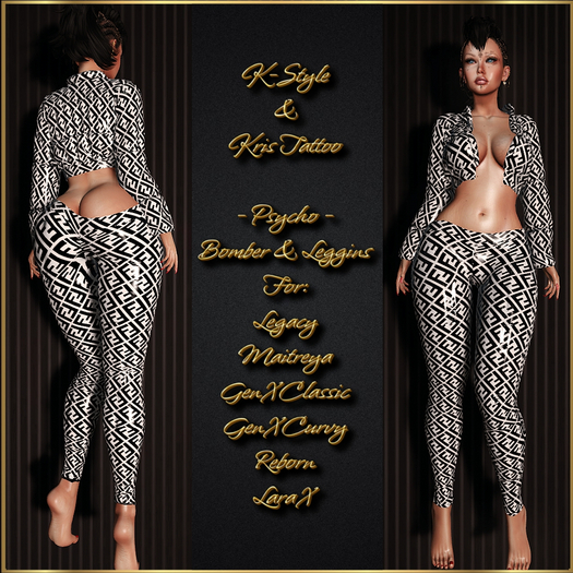 [K-Style] PSYCHO BOMBER & LEGGINS #3