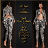[K-Style] PSYCHO BOMBER & LEGGINS #3