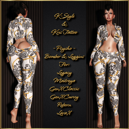 [K-Style] PSYCHO BOMBER & LEGGINS #5