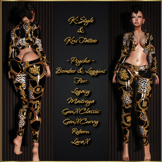 [K-Style] PSYCHO BOMBER & LEGGINS #7