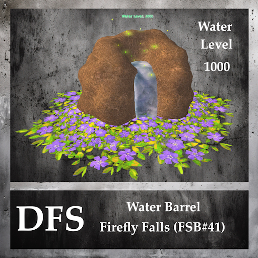 Textur DFS Water Barrel - Firefly Falls (FSB#41)