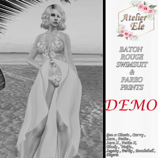 {AE} [ DEMO ]  BATON ROUGE SWIMSUIT PRINTS