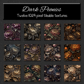 *Wallflowers* Dark Peonies