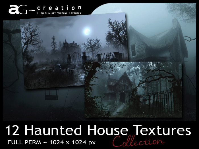 ~AG~ Creation ~ Haunted House Textures Full Perm