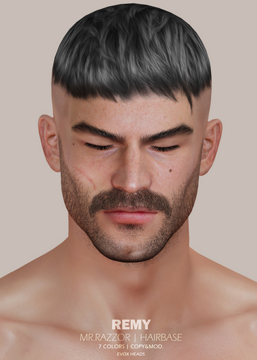 [MR] Remy Hairbase for Evox Heads