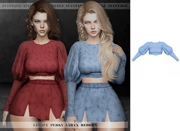 *Avantage* Top Melanie Blue 