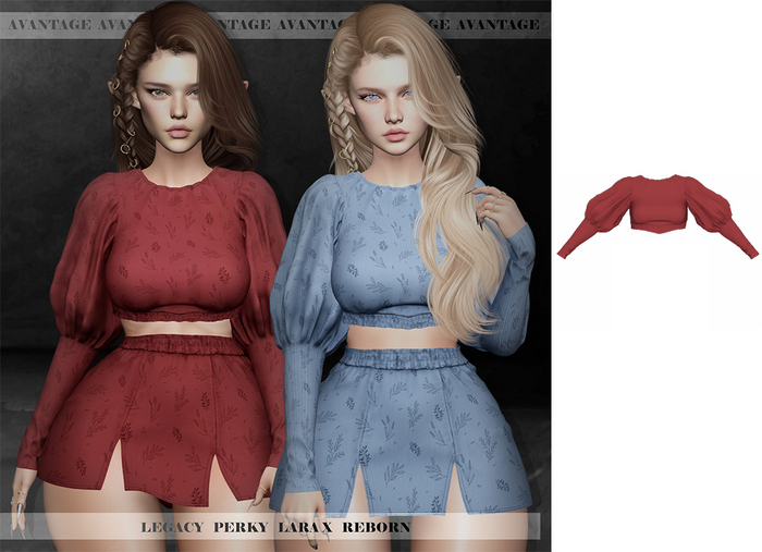 *Avantage* Top Melanie NRed 