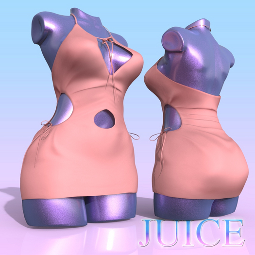 Peachy Tied Dress ERIKA
