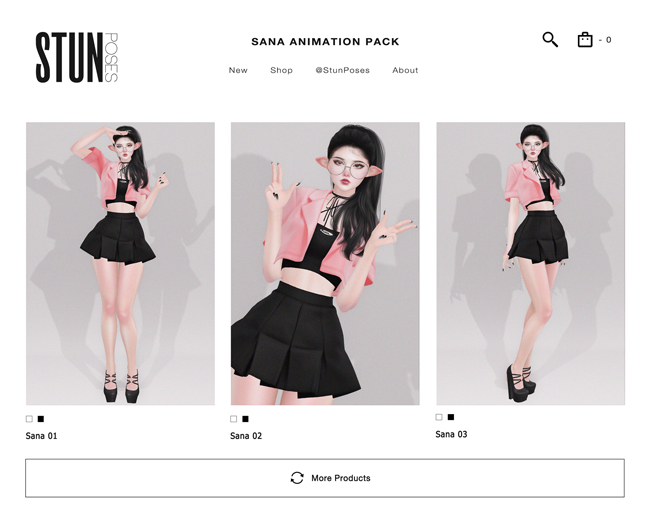 STUN - Anim Pack Collection Bento 'Sana' #98