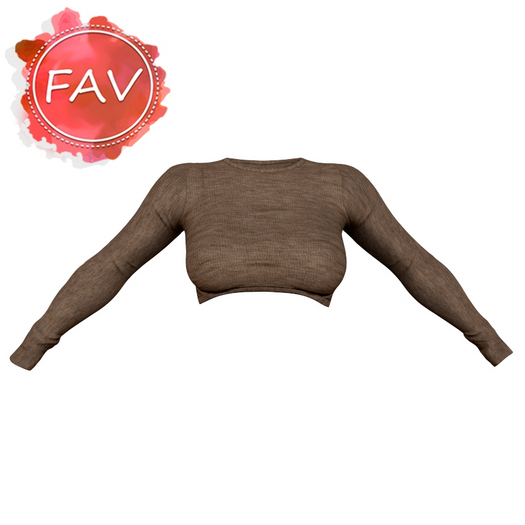 Brown Ines Top LaraX