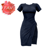 Navy Mid Length Dress Legacy