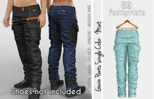 Gavin Male Pants - Mint - Signature Gianni, Belleza Jake , Legacy - FashionNatic